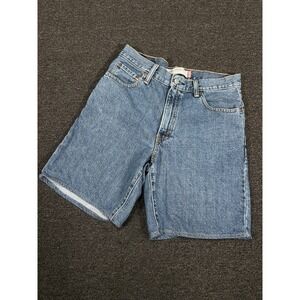 Vintage Y2K Mens Levis 550 Relaxed Fit Jean Shorts Size 30 (Fits 31) 8" Inseam